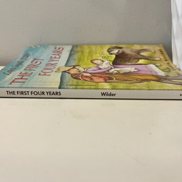 Laura Ingalls Wilder The First Four Year Paperback -first scholastic printing 87 - Picture 4 of 7